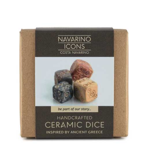 Navarino Icons - "Ceramic Dice"